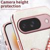 KADEM For Google Pixel 10/10 Pro Case Dragonfly Kickstand TPU Flowers Glitter Phone Cover
