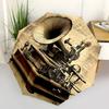 1pc Gramophone Automatic Open/close Umbrella, 8-Rib Sturdy Structure, Portable Travel Umbrella, Parties, Everyday Usel031