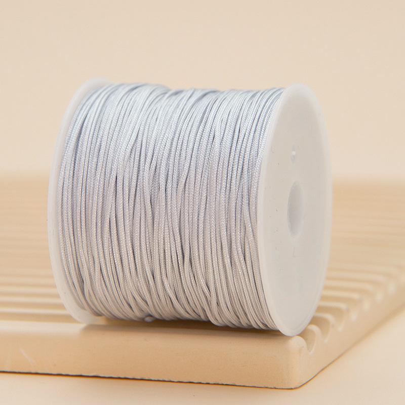 Jade Wire No. 72: 0.8mm Braided Rope for Handmade Jewelry, Bracelets & Pendants