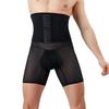 Erkekler Karın Kontrol Şort Vücut Şekillendirici Sıkıştırma Yüksek Bel Eğitmen Göbek Karın Kontrol Zayıflama Shapewear Boxer İç Giyim Fajas
