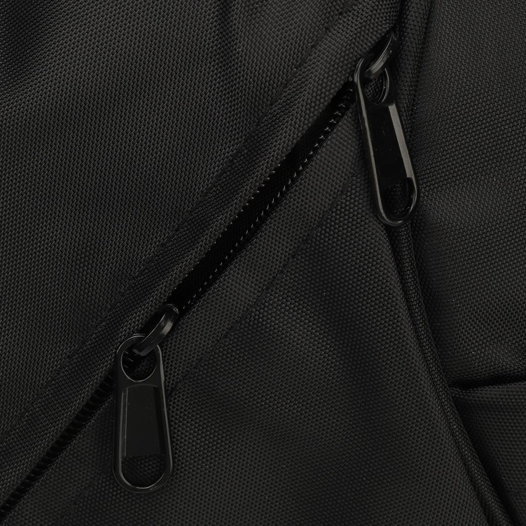 Large Black Sling Bag Waterproof Sling Backpack Oxford Fabric Outdoor Sports Chest Bag for Men Women Large Black Sling Backpack