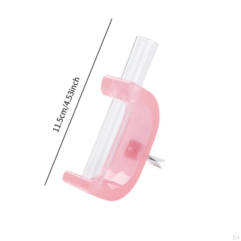 Váza do auta Klip do ventilace Auto Vzduchový přívěsek Snadná instalace Květinová dekorace