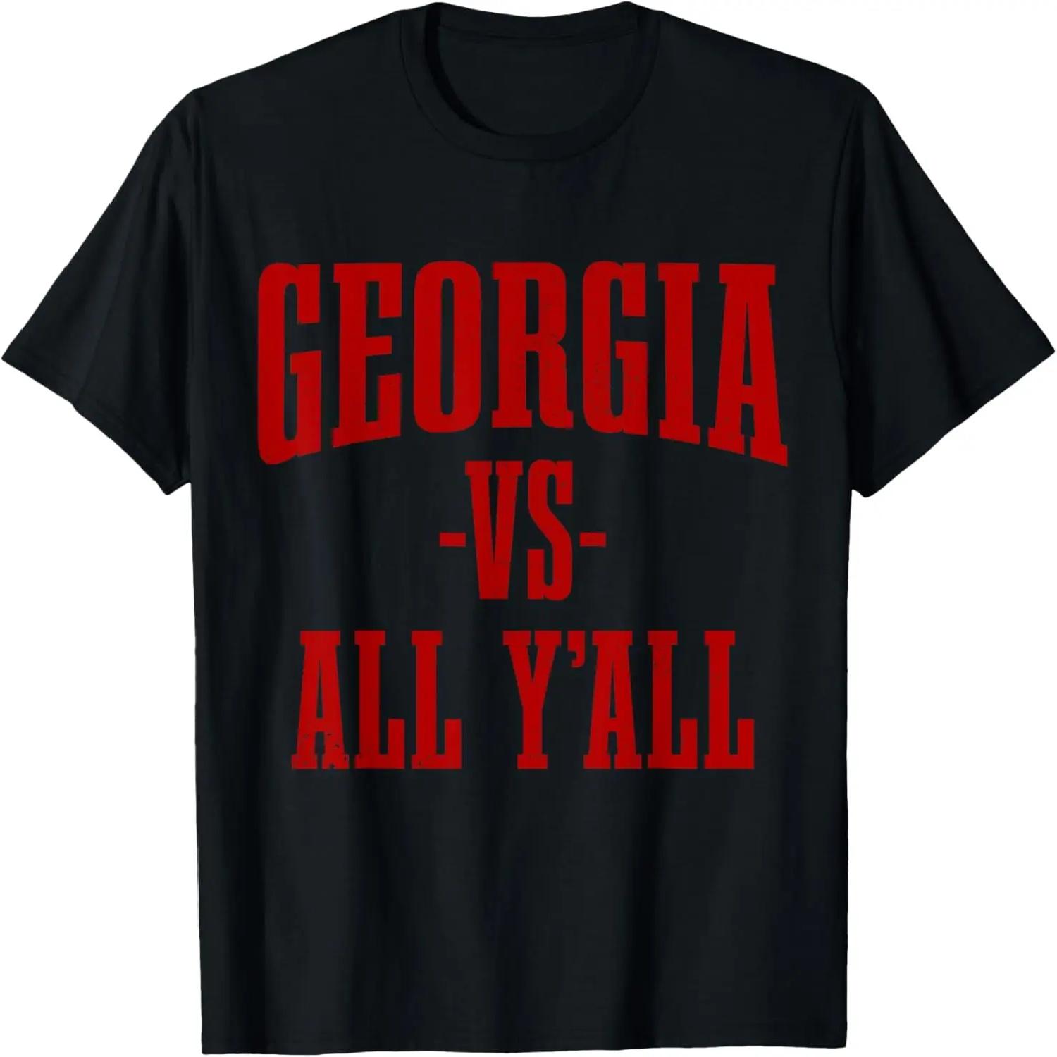 Georgia vs All Yall Retro Vintage T-Shirt XXXXXL чёрный