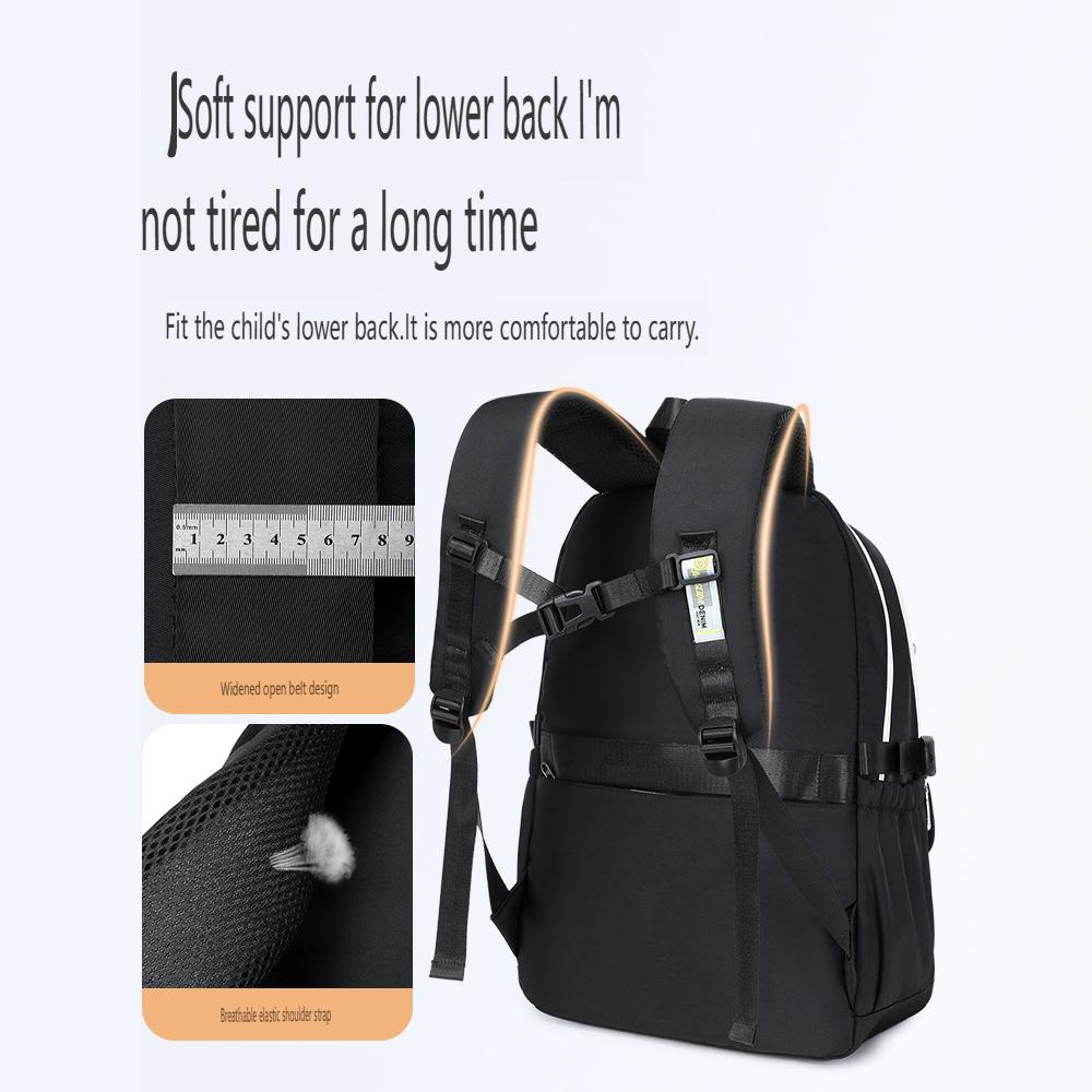 Schulrucksack für Schülerinnen Damen Große Kapazität Reise Leichtgewicht Studentenrucksack Lässig Einfach