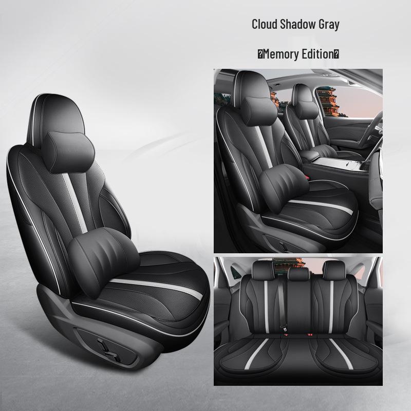 New Model Universal Full-Leather Car Seat Cushion Set for Xingrui L - Fits Five-Seaters, Suitable for All Seasons