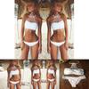 Premium Quality Summer Women Sexy Swimwear Crochet Crop Bikini With Padded Design