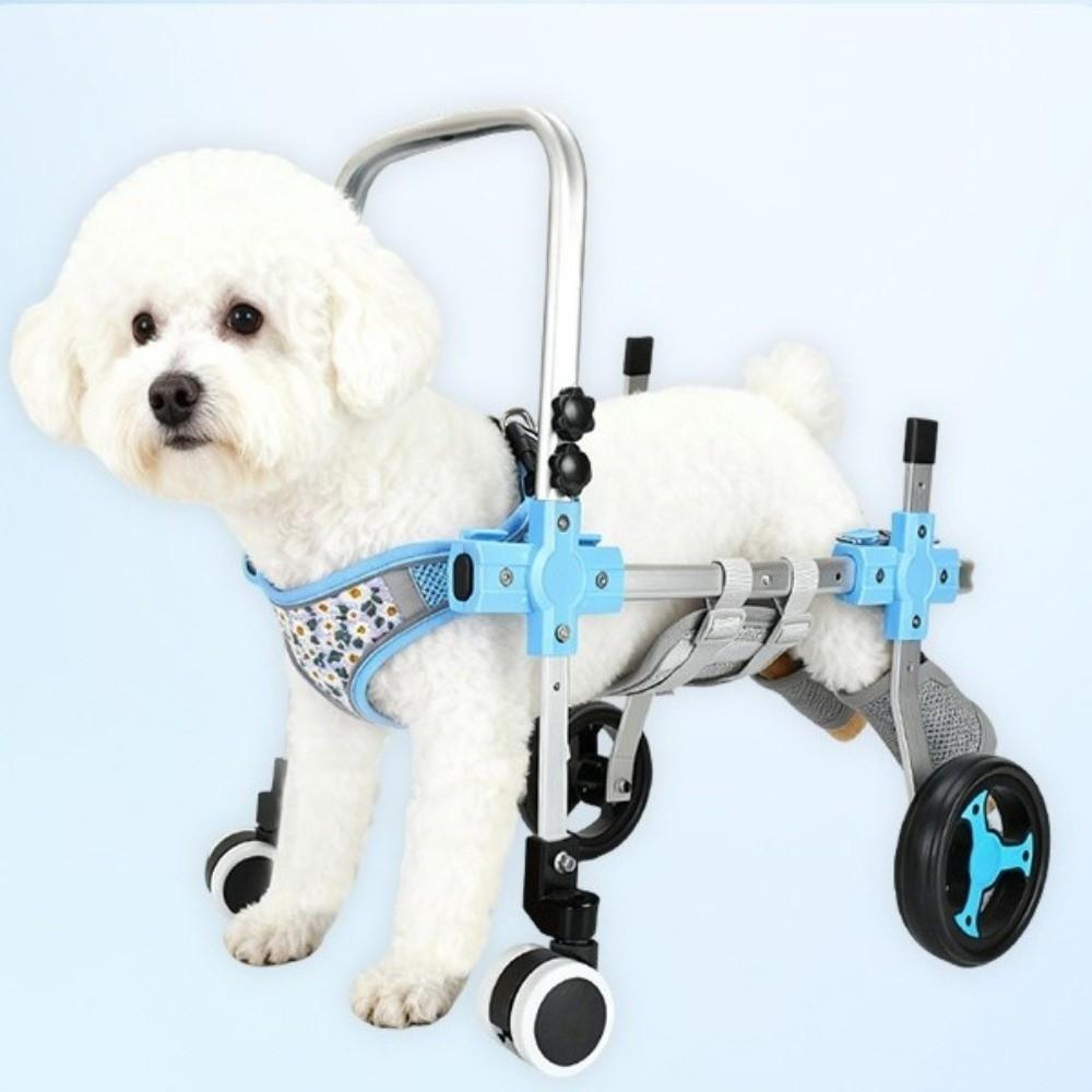 Adjustable Pet Rehabilitation Cart Durable Disabled Pet Walking Aid Hind Leg Support Senior Pets