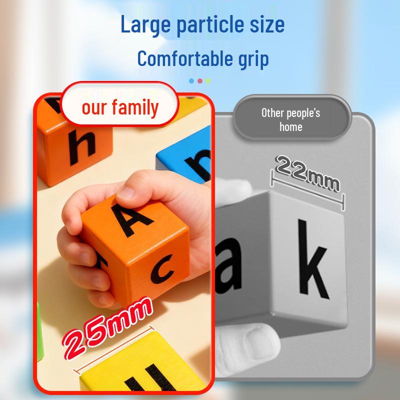 Kids' English Spelling Battle Educational Blocks Game