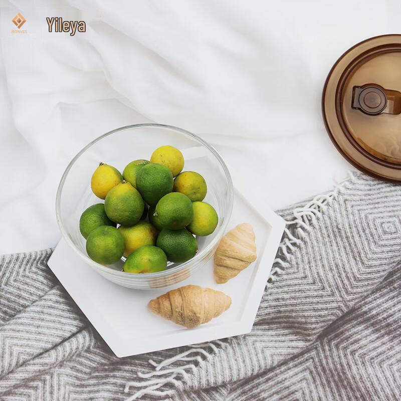 Yileya Heat-Resistant Glass Food Storage Bowl