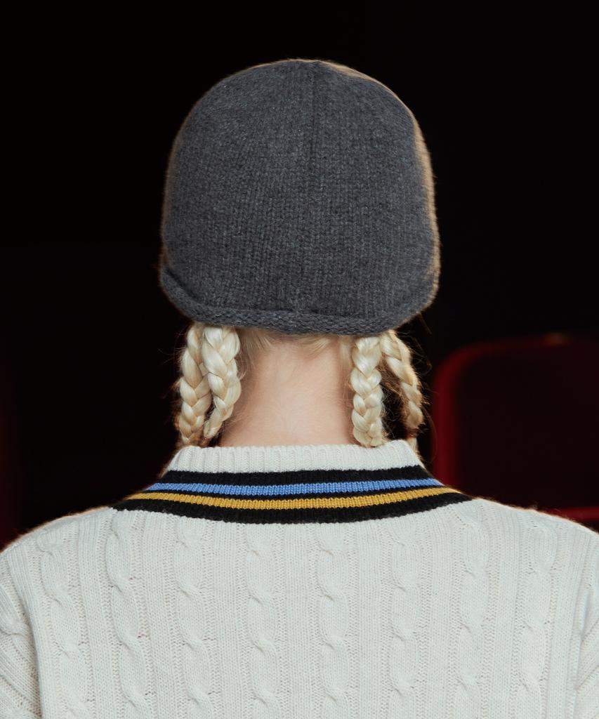UNALLOYED Symbol Wool Beanie / Gray