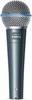 Shure Dynamic Vocal Microphone: SupercardioidVocalLive BETA 58A-J[Manufacturer's Warranty 2 Years]
