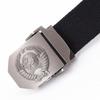Men & Women Belt 3D Soviet National Emblem Canvas Belt Soviet CCCP Memory Military Tactical Belt