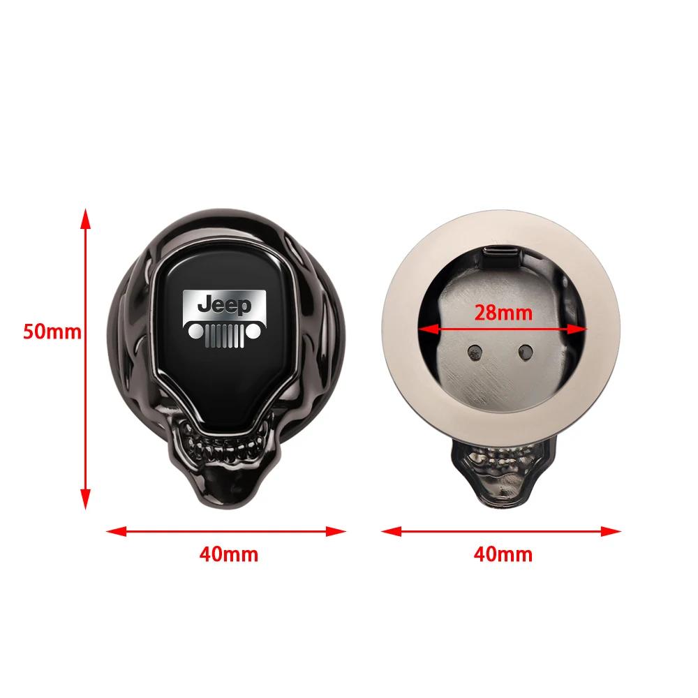 Engine Start Stop Button Protection Cover Automotive Interior Accessories for Jeep Wrangler Grand Cherokee Compass AKT1