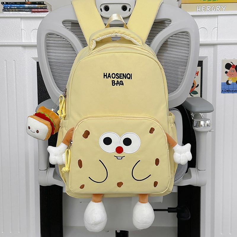 Schoolbag1011 new Korean version of female versatile primary school students 1-1 grades light spine protection campus junior high school students