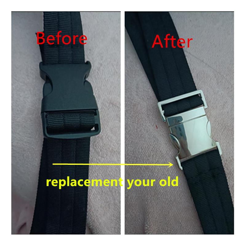 20/25/30/40mm Tactical Belt Buckle Quick Release Army Combat Training Strap Metal Buckle Sewing Accessories