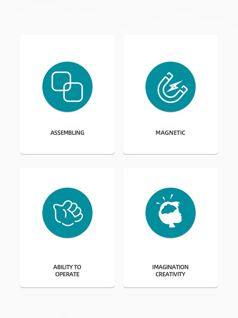 Slide Ball Magnetic Pieces Building Blocks Intelligence Assembled Boy Toy Gift