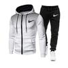 Conjunto de Sudadera Deportiva Casual Adelgazante para Hombre