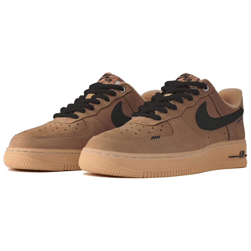 Nike Air Force 1 Rezistent la Alunecare Rezistent la Abraziune Rezistent la Alunecare Rezistent la Abraziune Pantofi de Skateboard cu Partea Inferioară Joasă Unisex CJ9179-200(Echipa113-S-BOX)