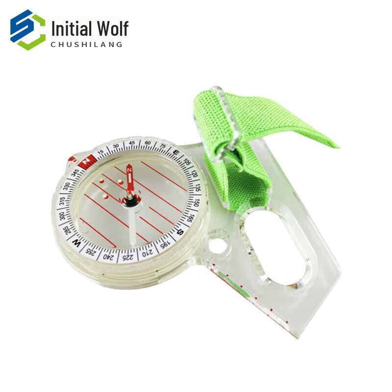 Initial Wolf Orienteering Compass
