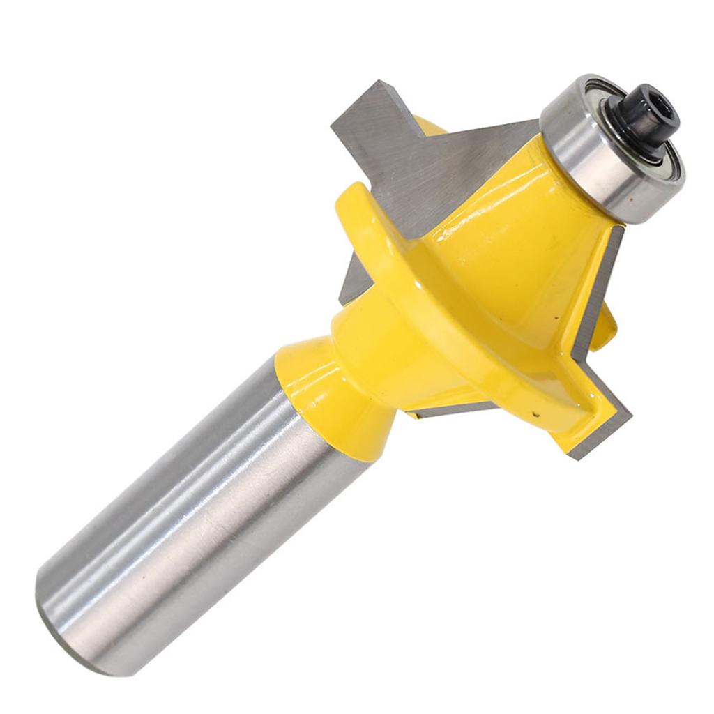 Large Lock Miter Router Bit 120Degree Shank Tenon Cutter Woodworking CarvingTool