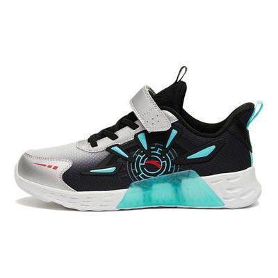 Kids Sports Comfortable Versatile Non-Slip Breathable Low-Top Running Shoes Kids Sneakers Black Silver Blue 312315578-1