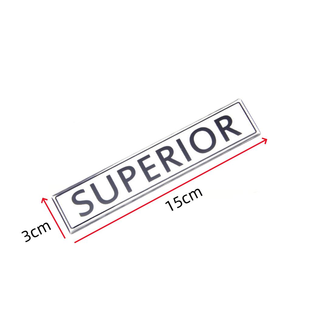 1Pc 3D ABS Logo Car Fender Side Rear Trunk Emblem Badge Stickers Car Body Decal Car Exterior Stickers