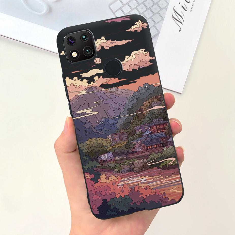 

For Xiaomi Redmi 9C Case Cute Fashion Cartoon Cover Soft Silicone Phone Case For Xiaomi Redmi 9C NFC Redmi9C Shell 6.53 Bumper Redmi 9C NFC