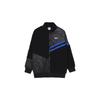 Velvet Jackets Women's Black Stand Collar Thickened And Fleece Lined FB1821-010