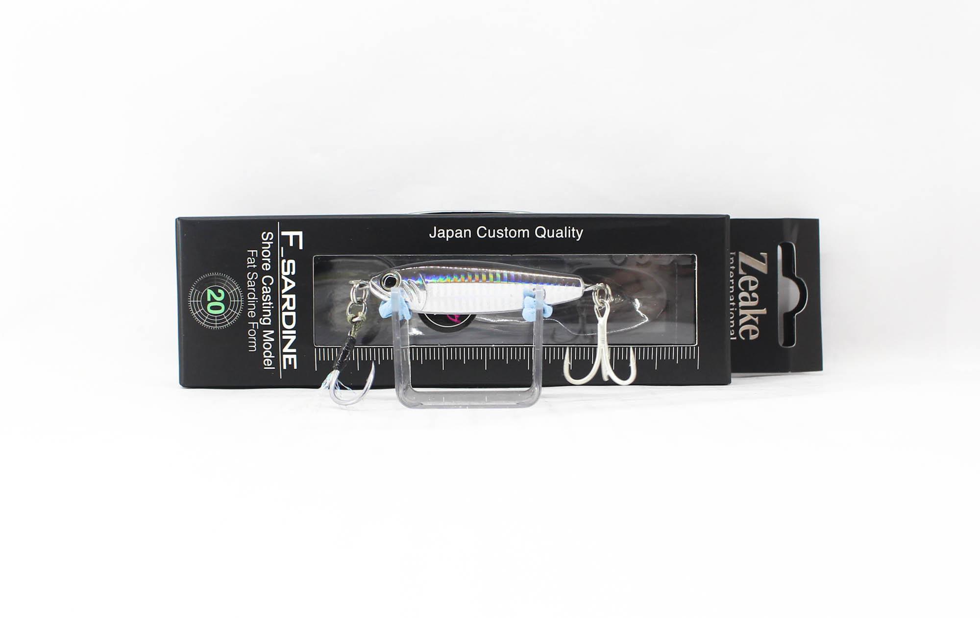 

Zeake Metal Jig Fat F Сардина 20 грамм 004 (9324)