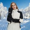 Yousheng Winter Heated Gloves Men Women Electric Heating Gloves with 1200mAh Battery 3 Heating Levels Rechargeable Heated Gloves for Skiing Cycling