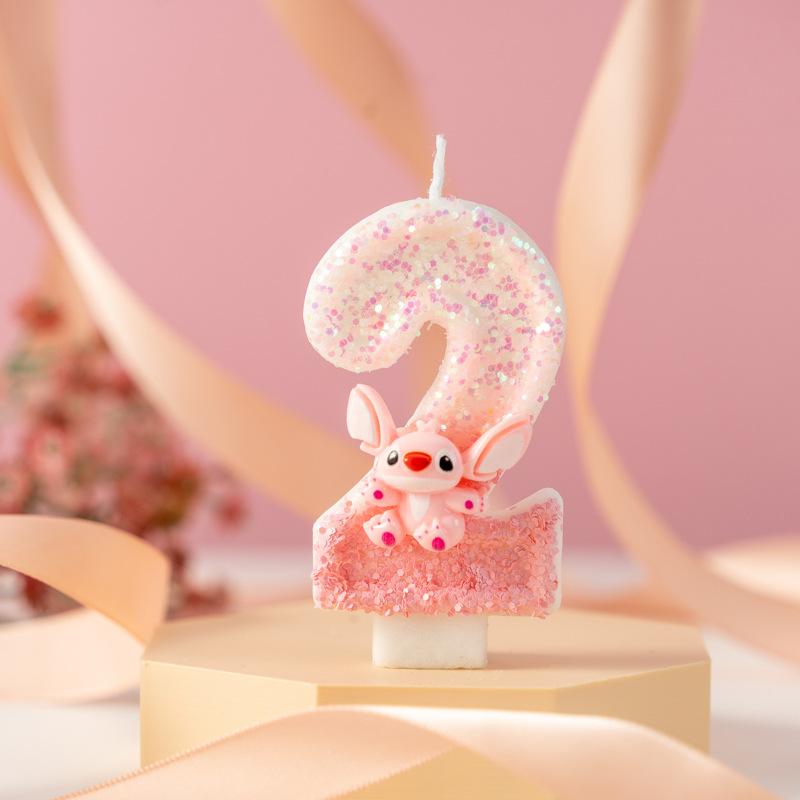 Cute Cartoon Dolls, Creative Digital Birthday Candles, Cake Decoration Design, Carefully Selected Raw Materials, Colorful