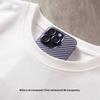 Unisex Trendy Cotton Short Sleeve T-Shirt - Simple Print, Five-Point Sleeve, Summer Style
