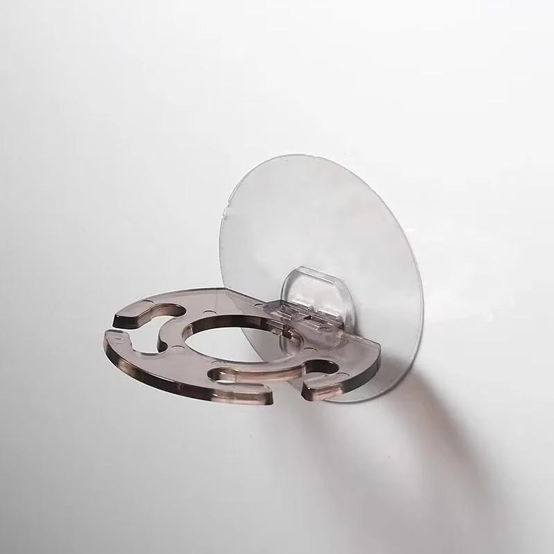 1/4Pcs Home Toothbrush Holder Rack Durable Material Reusable Carrying Holder Suitable For Bathroom Decoration