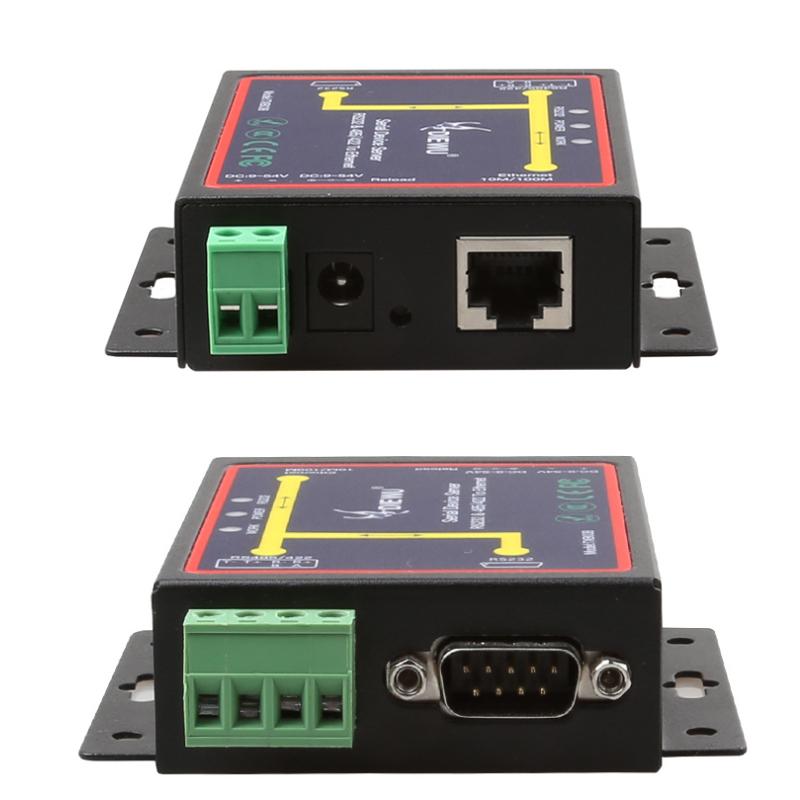 Industrial Grade Network Switch Ethernet Converter Serial Server Serial Device Server Internet Splitter RJ-45 LAN Adapter RJ45 Hub Ethernet Switch