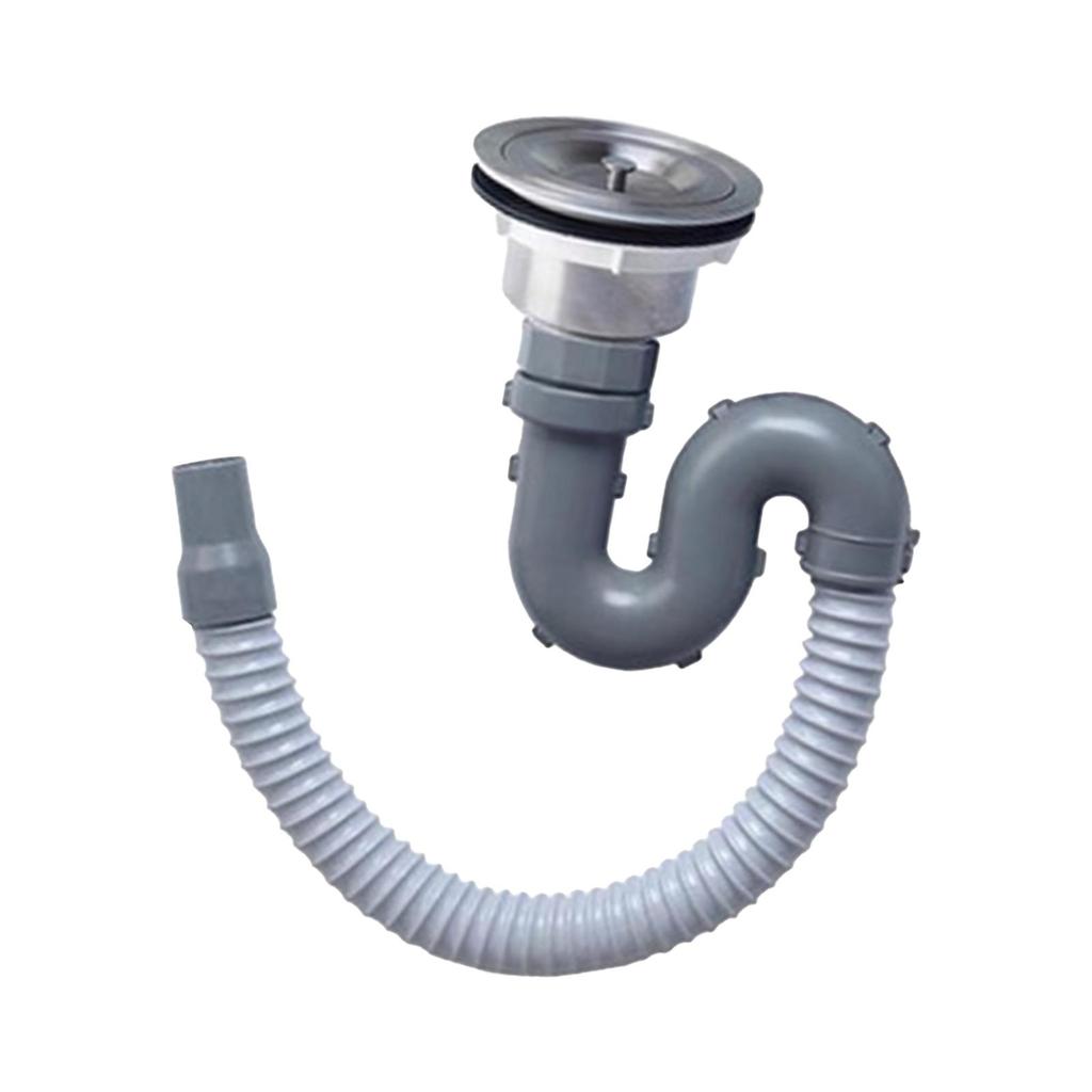 Sink Drain Pipe Sink Drain Assembly Plumbing Accessories Expandable Sewer Tube