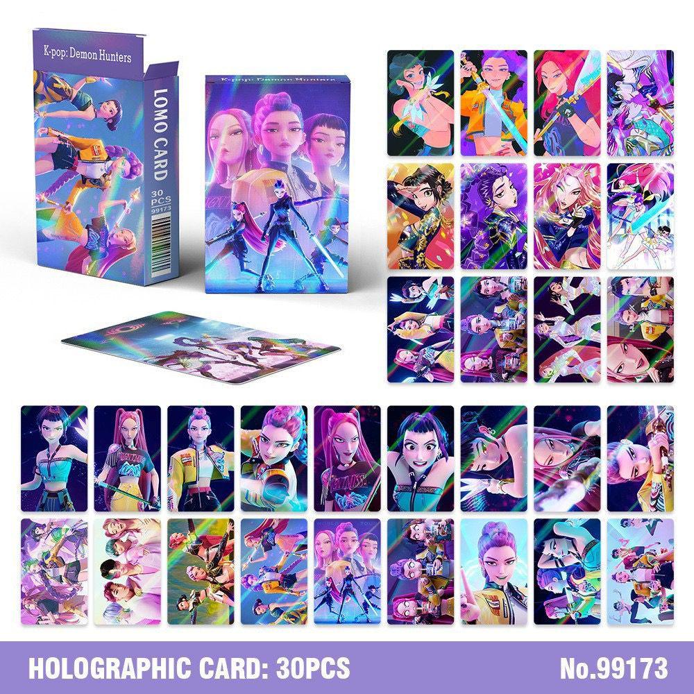 The New 92PCS K-pop Devil Hunter Anime Card Collection Features Trendy Fantasy Huntrix Sajaboys Po Cards As Gift Toys