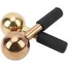 2Pcs Unbreakable Stainless Steel Ice Globes,Cooling Facial Roller Cryo Sticks for Skin Care, Puffiness, Wrinkles, Dark Circles