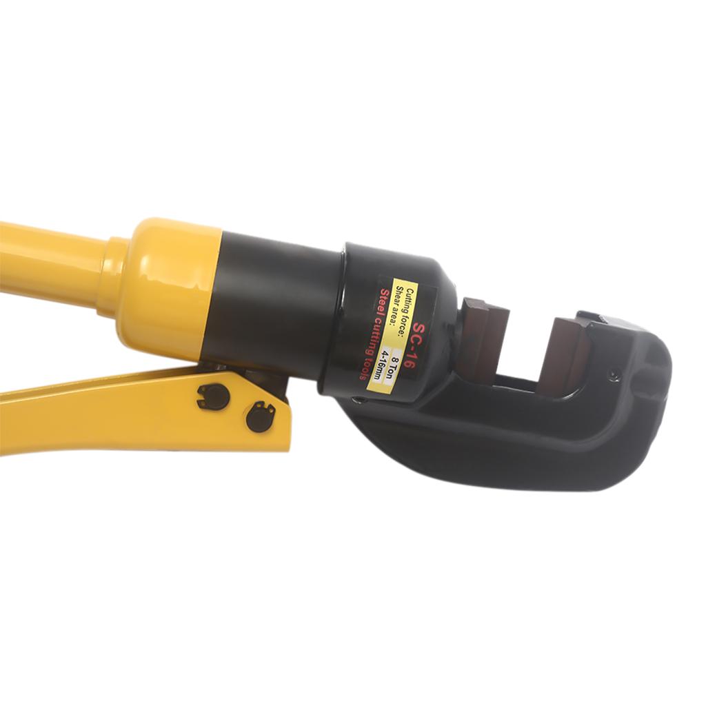 Hydraulic Rebar Pliers - Portable Hydraulic Rebar Cutter, Bolt Cutters Heavy Duty, Handheld Cutting Tool With Box