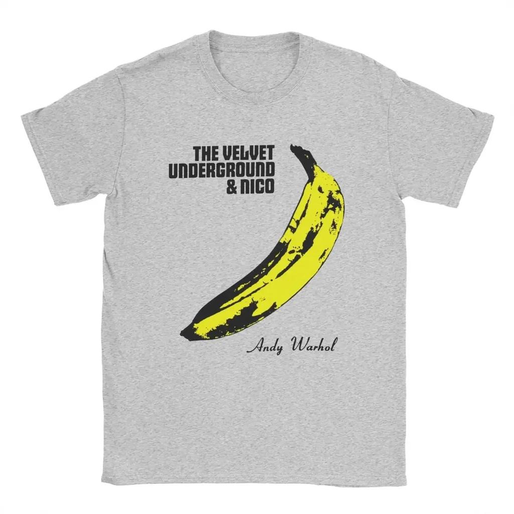 2026 Maglietta The Velvet Underground Uomo Donna Moda Popolare Divertente Magliette Girocollo Manica Corta Maglietta Grafica Top
