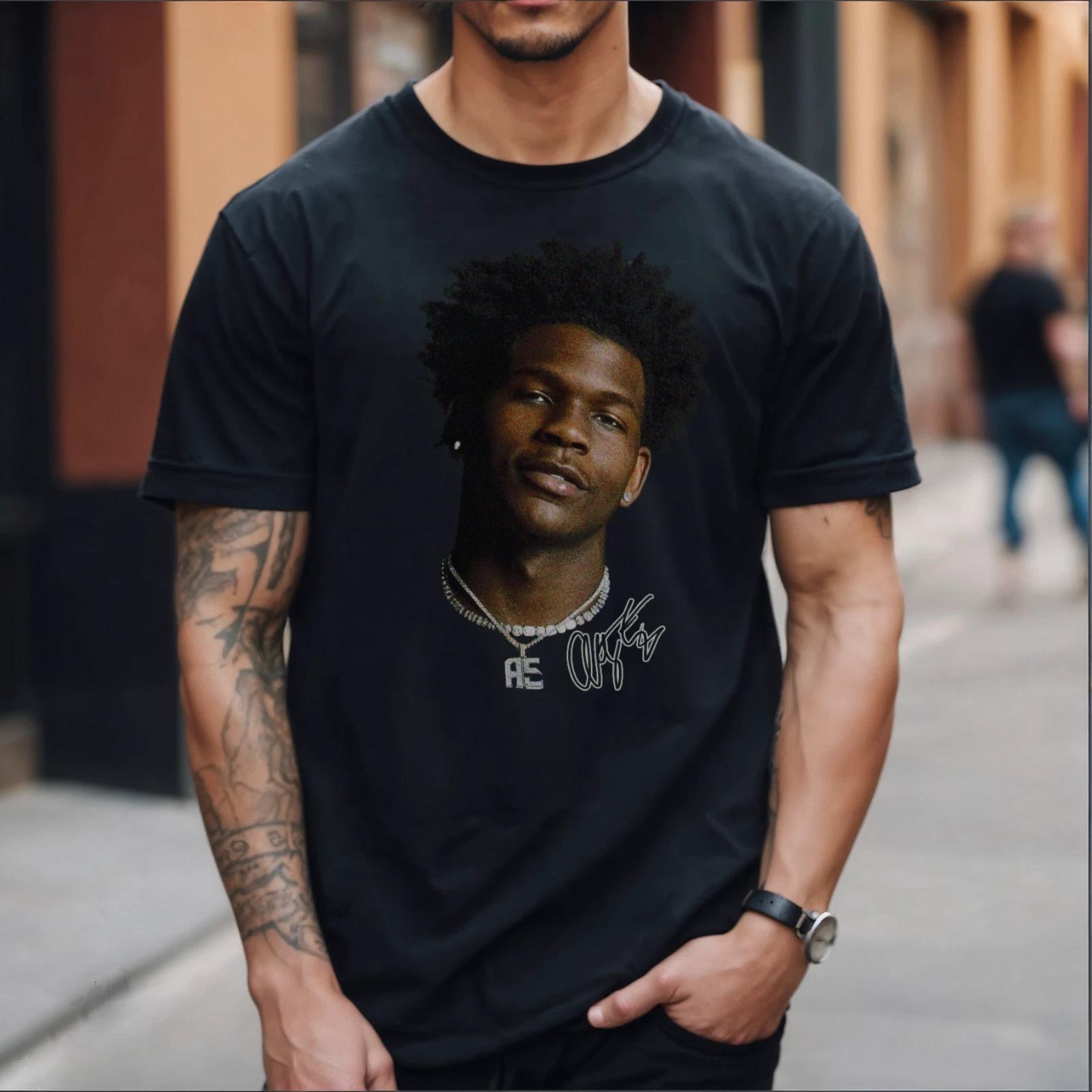 Anthony Edwards Classic Unisex Timberwolves Heavyweight Cotton Tee L