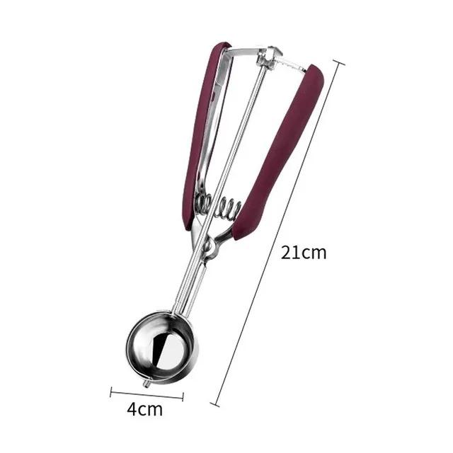 Stainless Steel Cookie Scoop Small Medium Large Cookie Scooper for Melon Ball Cookie Dough Baking Multipurpose Ice Cream Scoops