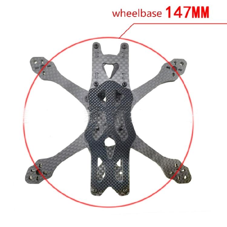 Carbon Fiber Aircraft Frame Toothpick Frame for APEX FPV Racing Flights