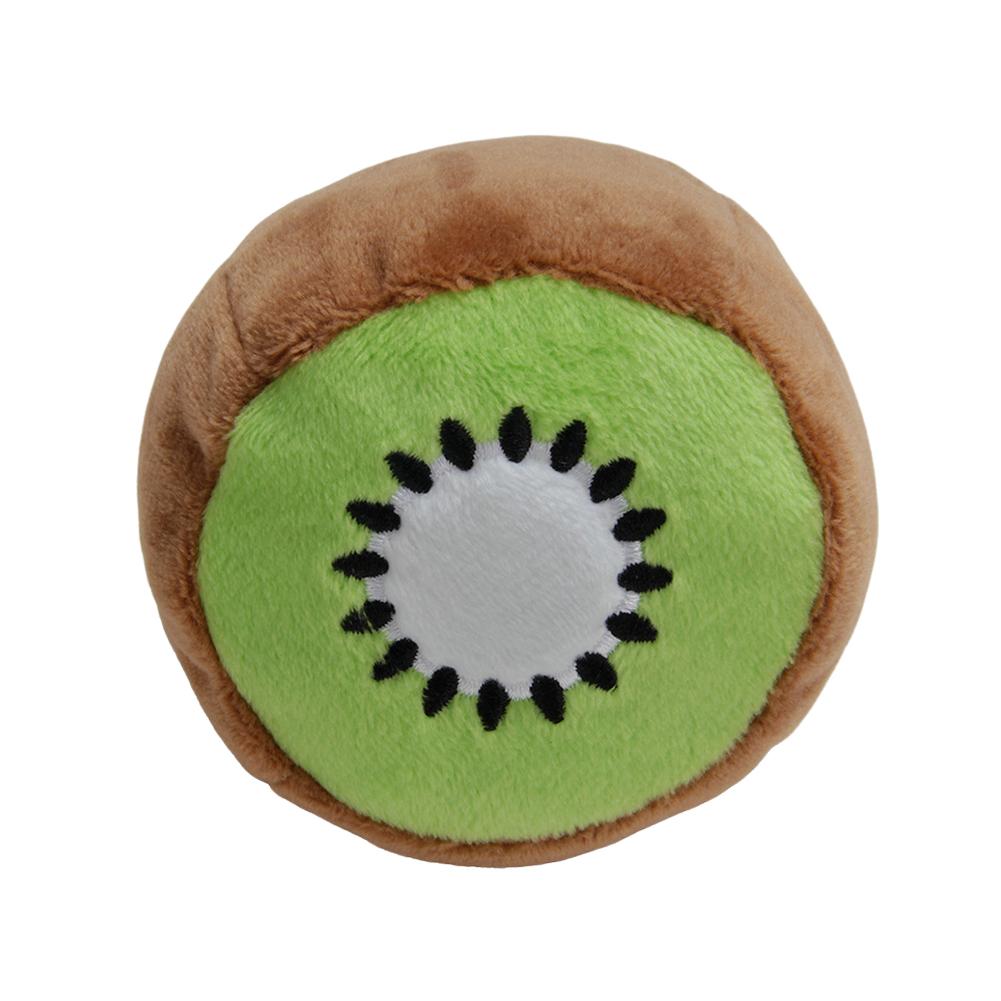 Puppy Dog Plush Squeaky Toys Bite-Resistant Bone Aggressive Chewers Funny Play Sound Toys Soft Fruit Pet Puppy Accessories