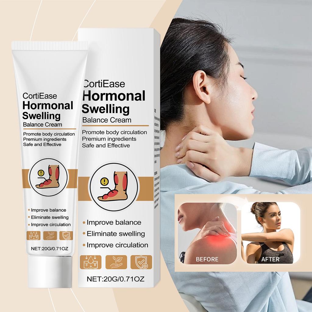 Körperpflege Balance Creme Reduziert Beschwerden, Erfrischende Massagecreme, Kreislaufanregende Pflegecreme, Lokale Beruhigungscreme.