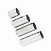 4pcs Stainless Steel Cylinder Tube Guitar Slide Tone Bar Accessory for Electric Guitar