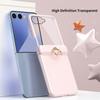 Ultra Thin Ring Stand Holder Flip7 Phone Case Highe Protection Hinge 2in1 Phone Case for For Samsung Galaxy Z Flip 7 6 5 Matte Cover
