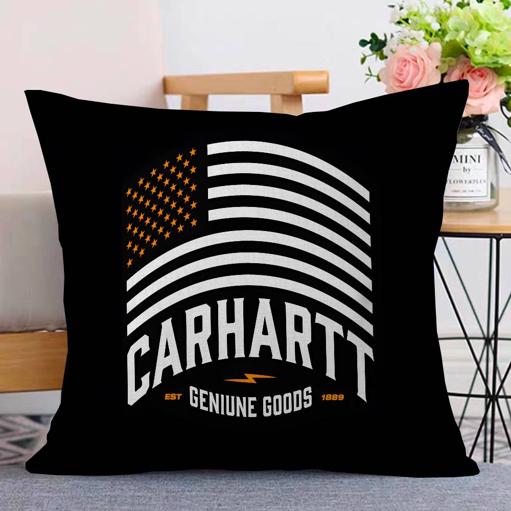 C-Carharttes Pillow Cushion Cover Pillowcase Living Room Sofa Home Decor Customized