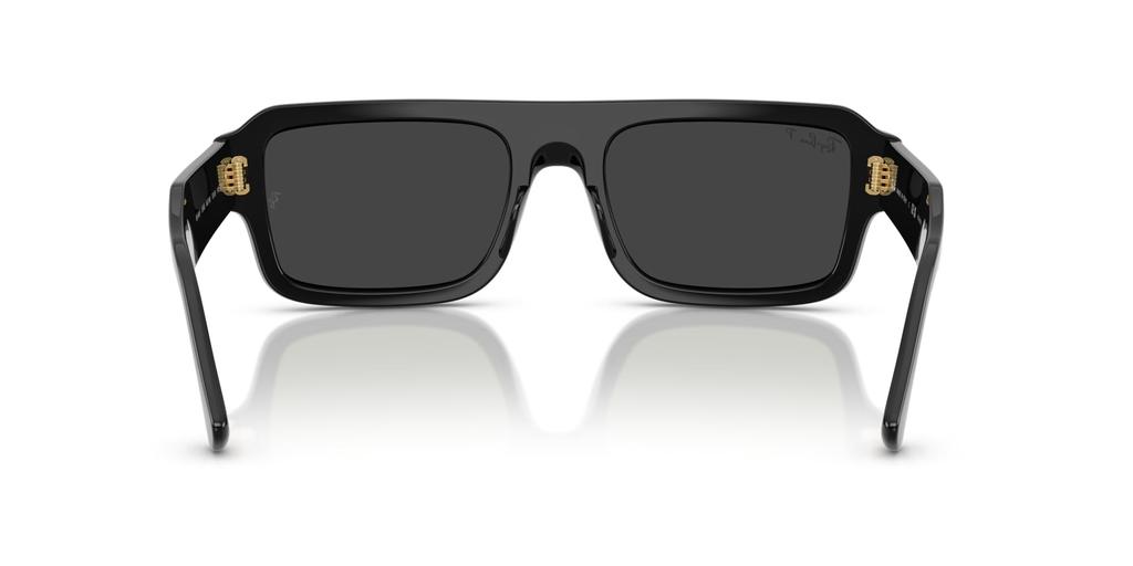 Sunglasses 0RB4454F LUKAS BLACK POLAR BLACK 66774853 Asian Fit Polarized [Ray-Ban]