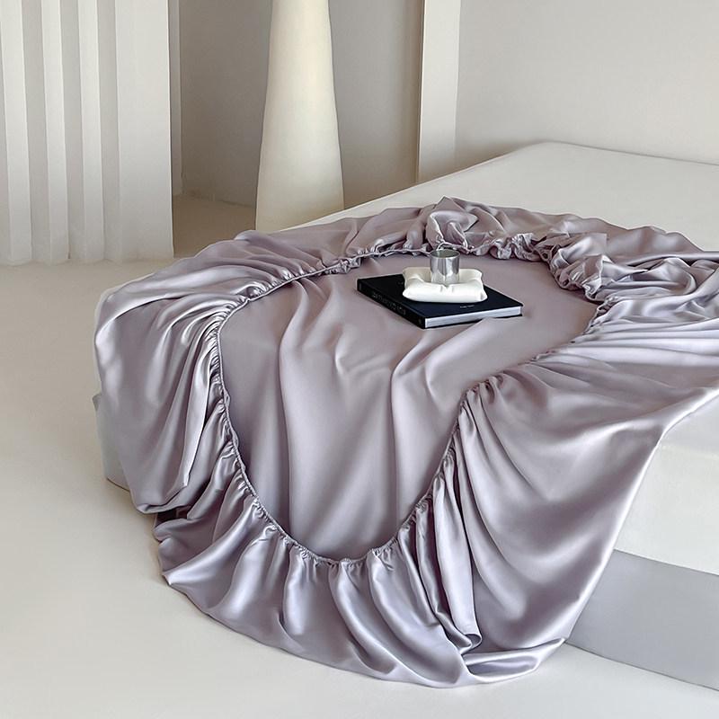 Tencel 360° Elastic Band Cooling Bed Cover for 1.5/1.8m Mattress - Silky Summer Comfort