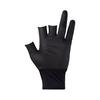 DAIWA Windproof Beltless Size Fishing Gloves, 3-Piece Cut, Black, M, DG-8023W,
